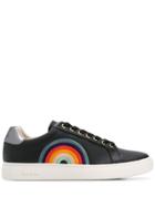 Paul Smith Embroidered Sneakers - Black