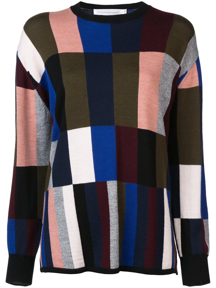 Victoria Victoria Beckham Swing Sweater - Blue