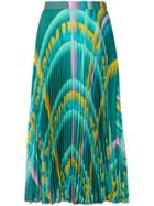 Marco De Vincenzo Patterned A-line Skirt - Green