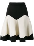 Alexander Mcqueen Knitted A-line Skirt - Black