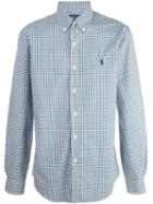 Polo Ralph Lauren Checked Shirt, Men's, Size: Medium, Green, Cotton