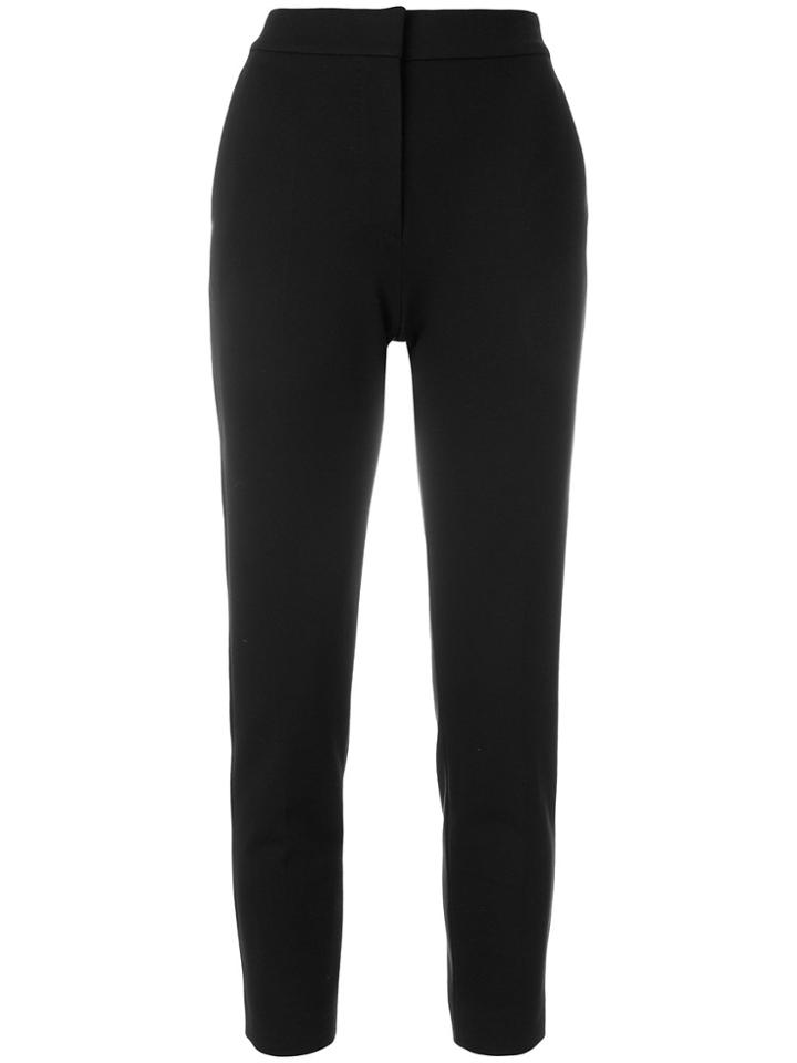 Max Mara Slim Jersey Trousers - Black