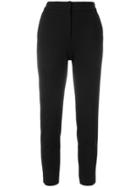 Max Mara Slim Jersey Trousers - Black