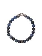 Nialaya Jewelry Round Bead Bracelet - Blue