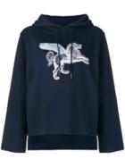Golden Goose Deluxe Brand Winged Lion Sweatshirt - Blue