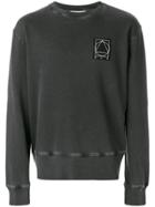 Mcq Alexander Mcqueen Glyph Icon Patch Sweatshirt - Grey