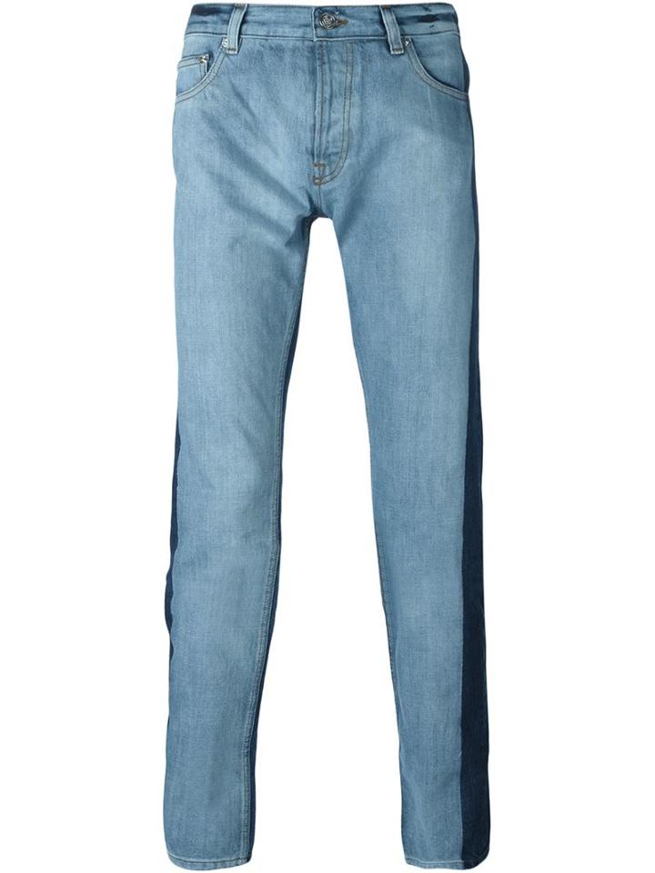 Kenzo Two Tone Jeans, Men's, Size: 32, Blue, Cotton