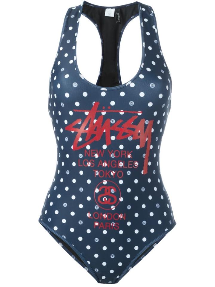 Stussy Polka Dot Swim Suit