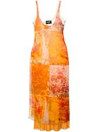 Jean Paul Gaultier Vintage Oil Blotch Print Dress