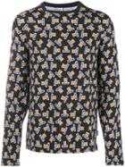 Moschino Printed Long Sleeved T-shirt - Black