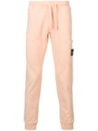 Stone Island Cargo Pocket Track Pants - Pink & Purple