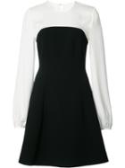 Cinq A Sept Colour Block Dress, Women's, Size: 6, Black, Triacetate/polyester