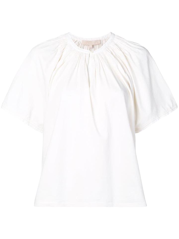 Vanessa Bruno Short-sleeved Blouse - White
