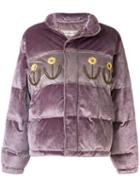 Tu Es Mon Trésor Dandelion Jacket - Purple