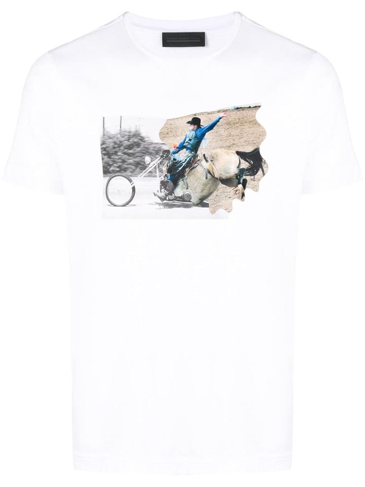 Diesel Black Gold Photographic Print T-shirt - White