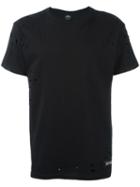 Les (art)ists Back Print T-shirt, Men's, Size: Small, Black, Cotton