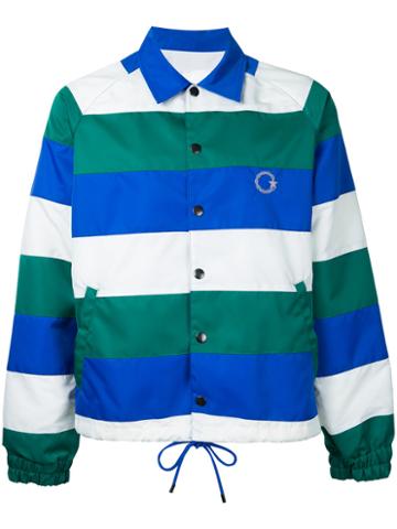 Converse Tokyo One - Horizontal Striped Jacket - Men - Nylon - One Size, White, Nylon