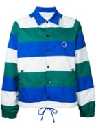Converse Tokyo One - Horizontal Striped Jacket - Men - Nylon - One Size, White, Nylon
