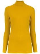 Tufi Duek High Neck Top - Brown
