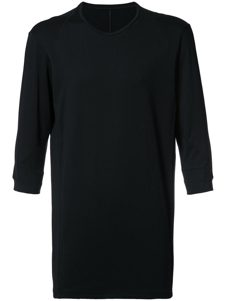 Devoa Three-quarter Sleeve T-shirt - Blue