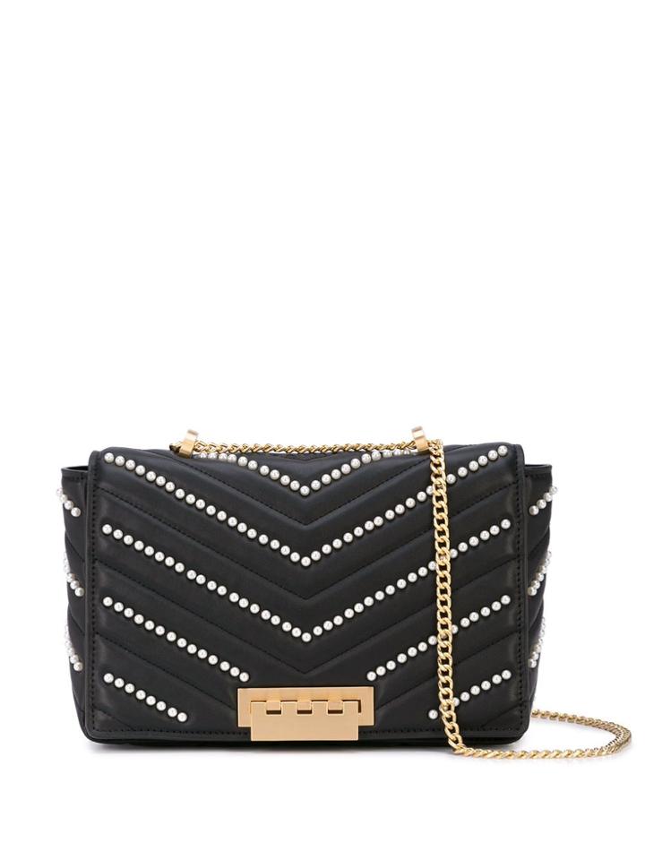 Zac Zac Posen Earthette Jumbo Shoulder Bag - Black
