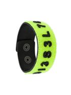 Diesel Logo Strap Bracelet - Green