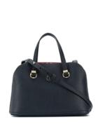 Tommy Hilfiger Logo Plaque Tote - Blue