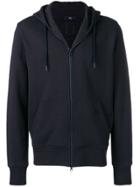 Fay Front Zip Hoodie - Blue