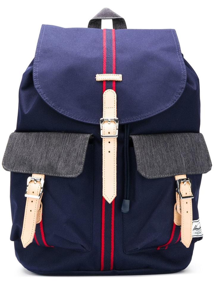 Herschel Supply Co. Stripe Panelled Backpack - Blue