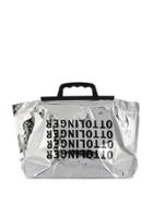Ottolinger Logo Shopping Bag - Silver