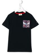 Fendi Kids Camouflage Pocket T-shirt, Boy's, Size: 6 Yrs, Blue
