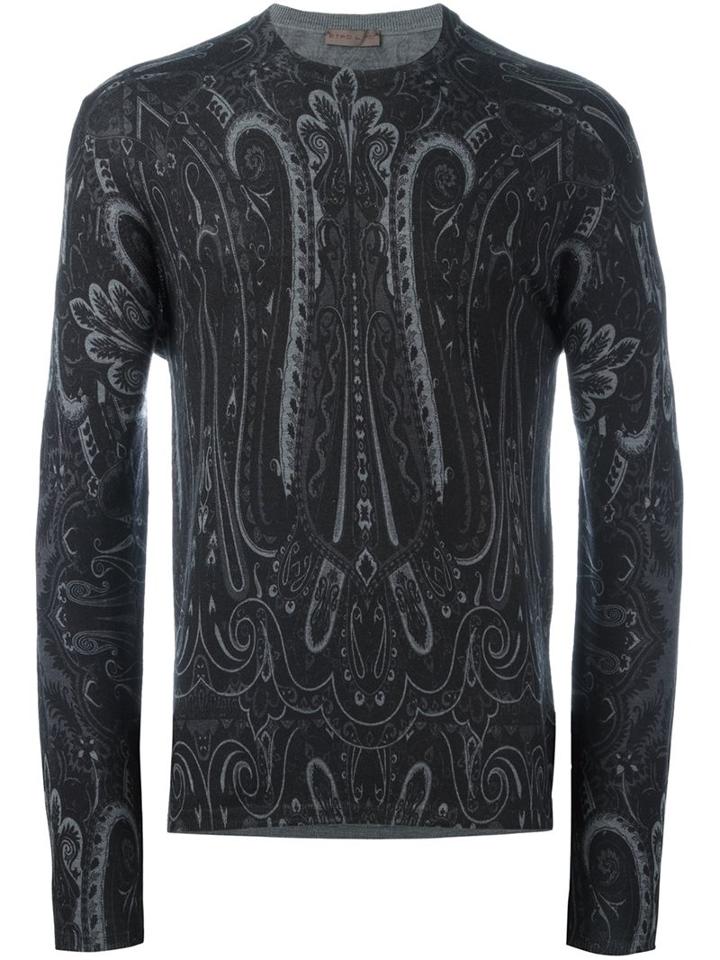 Etro Abstract Pattern Pullover