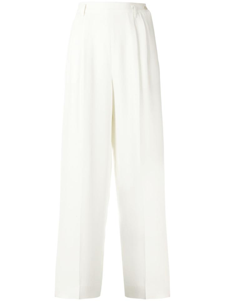 Ralph Lauren Collection Straight Leg Trousers - White