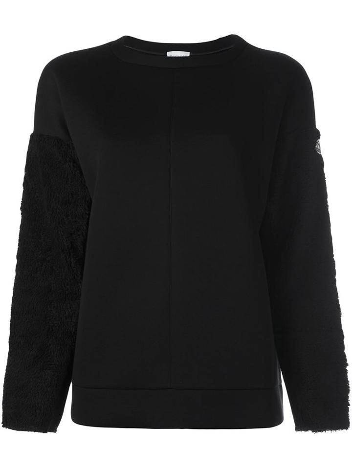 Moncler Textured Sleeve Sweatshirt