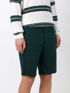 Ami Alexandre Mattiussi - Bermuda Shorts - Men - Cotton/spandex/elastane - S, Green, Cotton/spandex/elastane