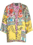 Etro Printed Kimono Jacket - Multicolour