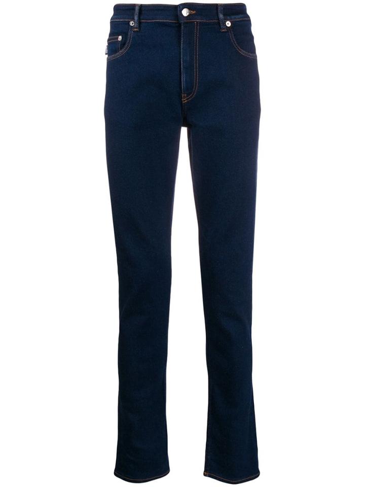 Love Moschino Logo Regular Jeans - Blue
