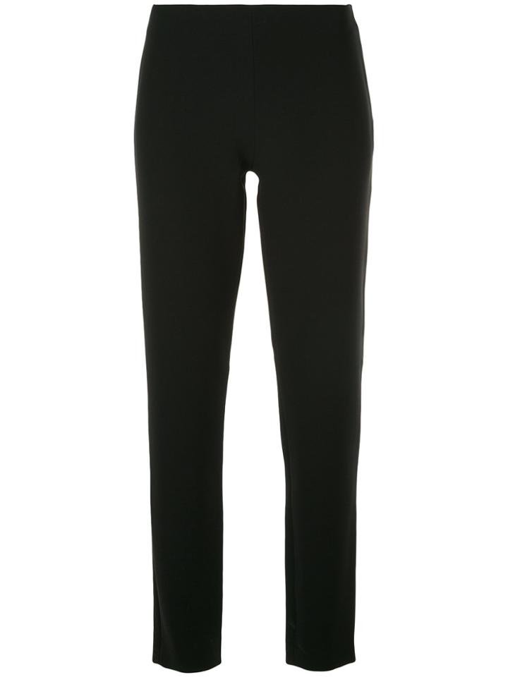 Moschino Slim Leg Trousers - Black