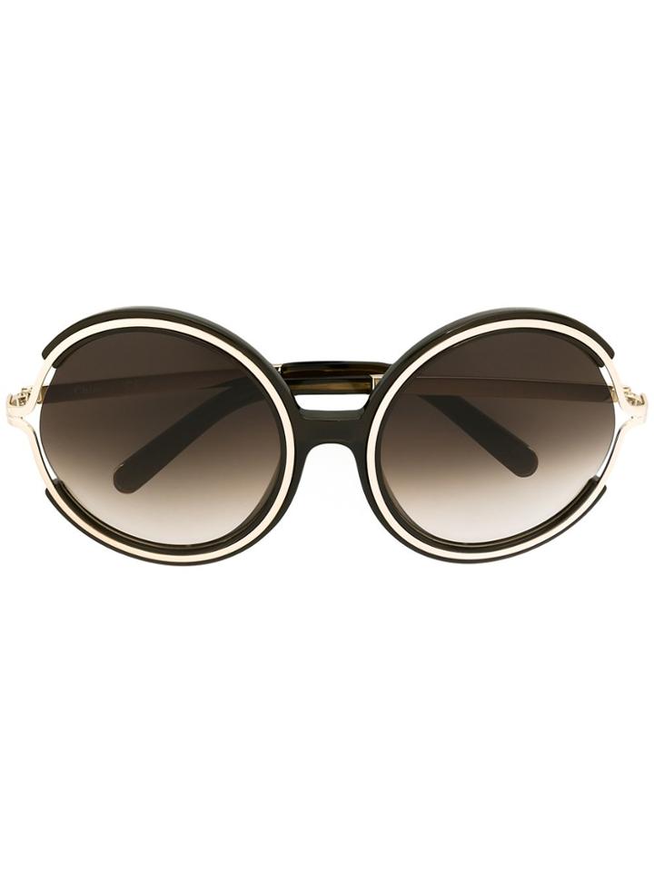 Chloé Eyewear Jayme Sunglasses - Green