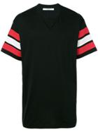 Givenchy Stripe Print T-shirt - Black