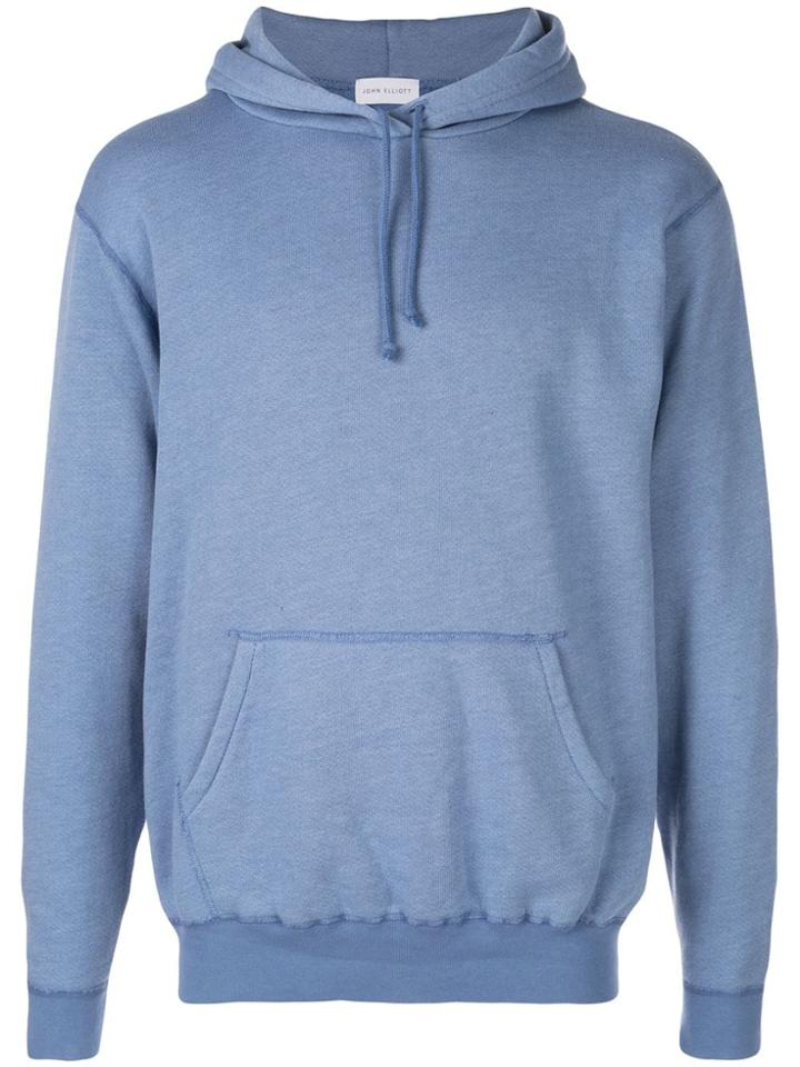 John Elliott Vintage Fleece Hoodie - Blue