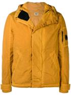 Cp Company Resin-effect Parka Jacket - Yellow & Orange