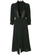 Tu Es Mon Trésor Deep V-neck Dress - Black