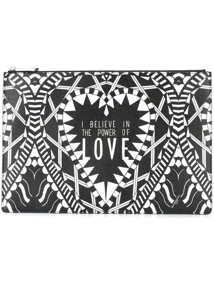 Givenchy Power Of Love Printed Pouch