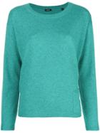 Aspesi Cashmere Fine Knit Sweater - Green