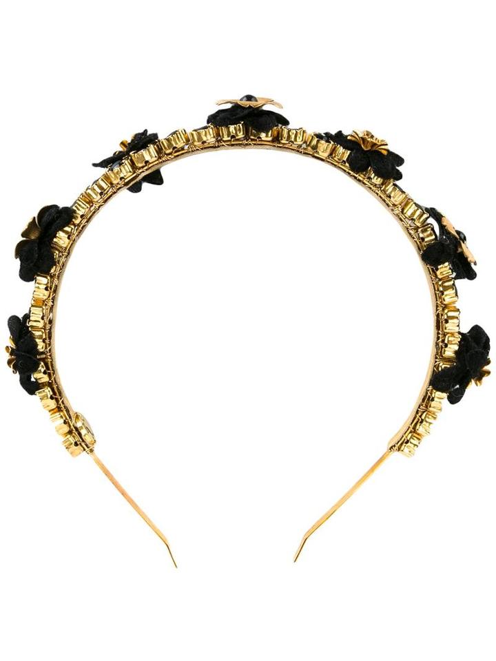 Eugenia Kim 'fleur' Headband, Women's, Grey, Polyester/plastic/brass