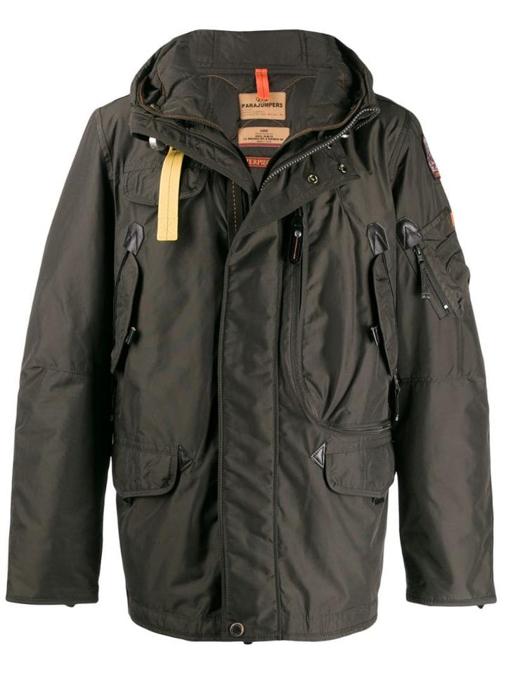 Parajumpers Starway Hooded Military Jacket - Green