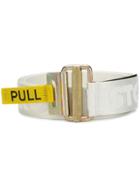 Heron Preston Pull Belt - White