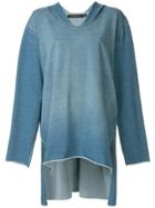 Pony Stone Denim Blouse - Blue