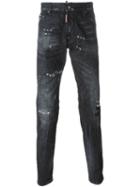 Dsquared2 'cool Guy' Jeans, Men's, Size: 50, Black, Cotton/spandex/elastane/polyester/cotton